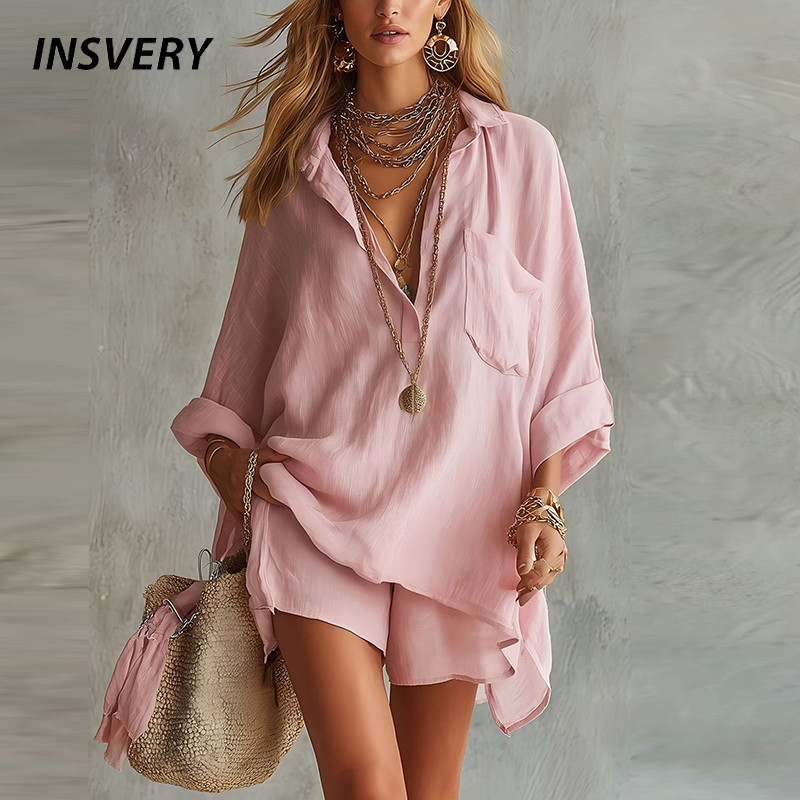 Women'S Formal Wear Blouse - طقم نسائي كاجوال مكون من قطعتين