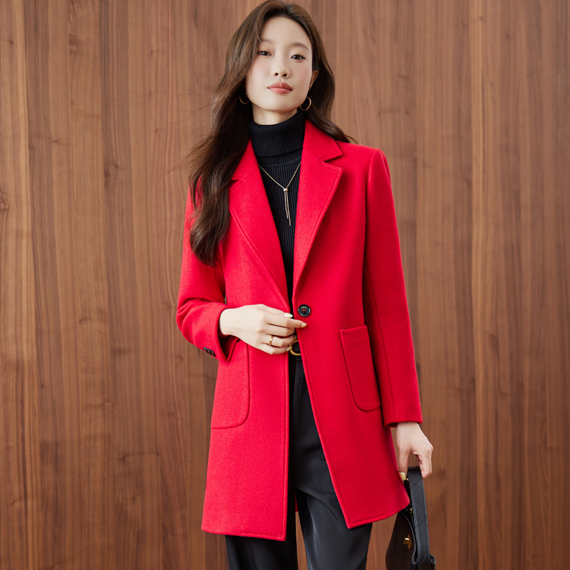 Women Formal Wear Korean - 2025New معطف المرأة الكورية نمط المهنية