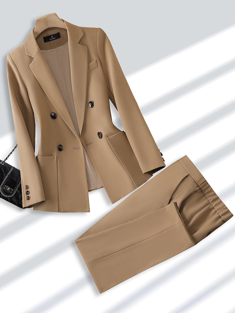 Women Formal Wear Winter - بليزر وبنطال يناسب المرأة ، بدلة