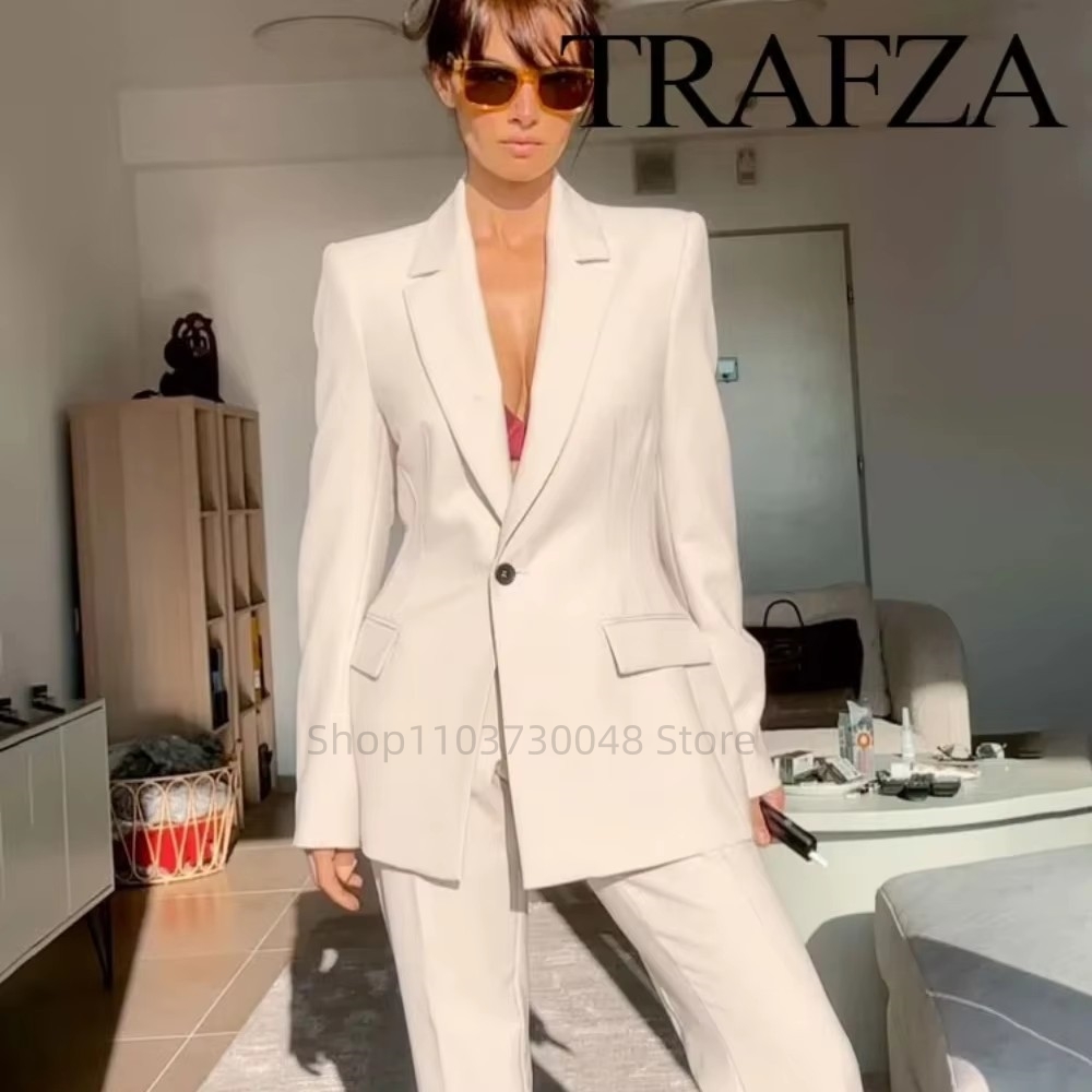 Women'S Red Formal Wear - بدلة رسمية أنيقة للسيدات في المكتب،