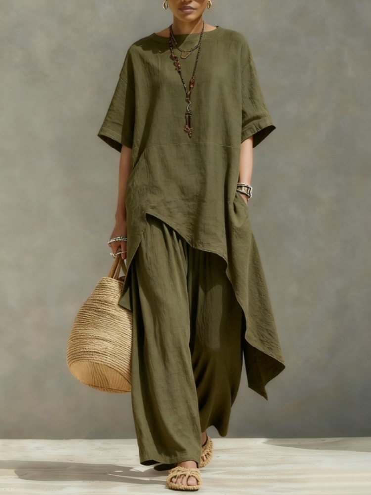 طقم نسائي من قطعتين من القطن و - مراجعة Women'S Formal Wear Blouse وسعره