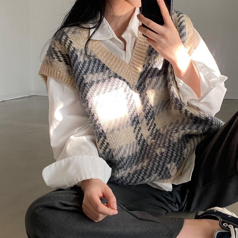 سترات نسائية منقوشة ملابس علوي - مراجعة Women Formal Wear Korean وسعره
