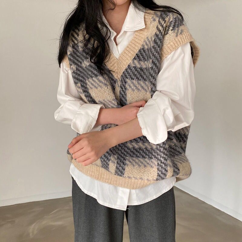 سترات نسائية منقوشة ملابس علوي - مراجعة Women Formal Wear Korean وسعره
