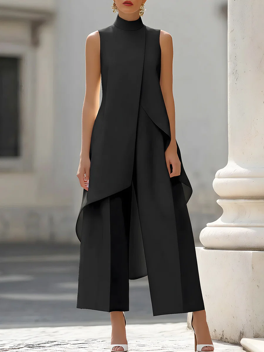 بدلة نسائية بدون أكمام ذات ياق - مراجعة Women'S Formal Wear Wedding وسعره