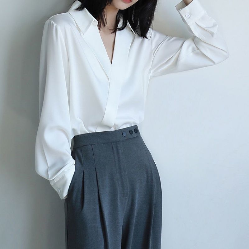 قمصان حريمي من Gidyq موضة كوري - مراجعة Women'S Formal Wear Blouse وسعره