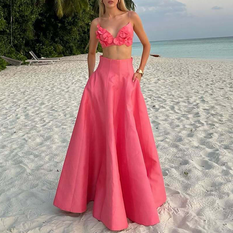 أطقم حفلات أنيقة ذات ثنيات حما - مراجعة Pencil Skirt Midi وسعره