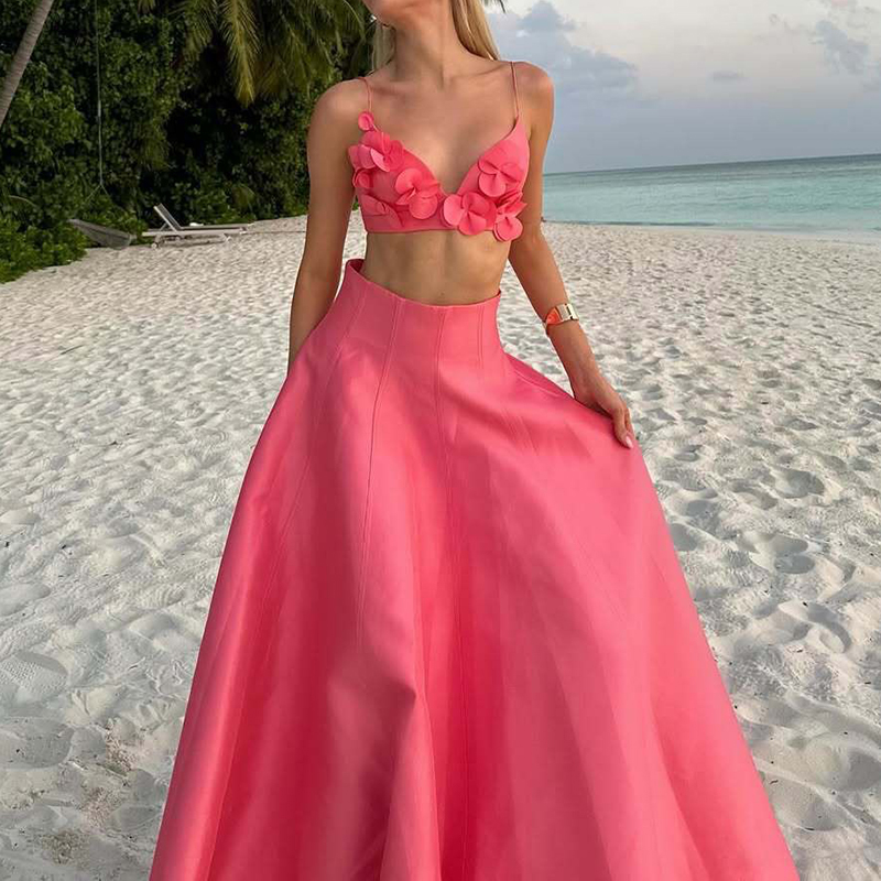 أطقم حفلات أنيقة ذات ثنيات حما - مراجعة Pencil Skirt Midi وسعره