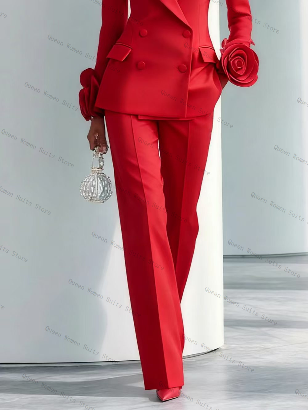 الفاخرة الأحمر المرأة البدلة م - مراجعة Women'S Red Formal Wear وسعره