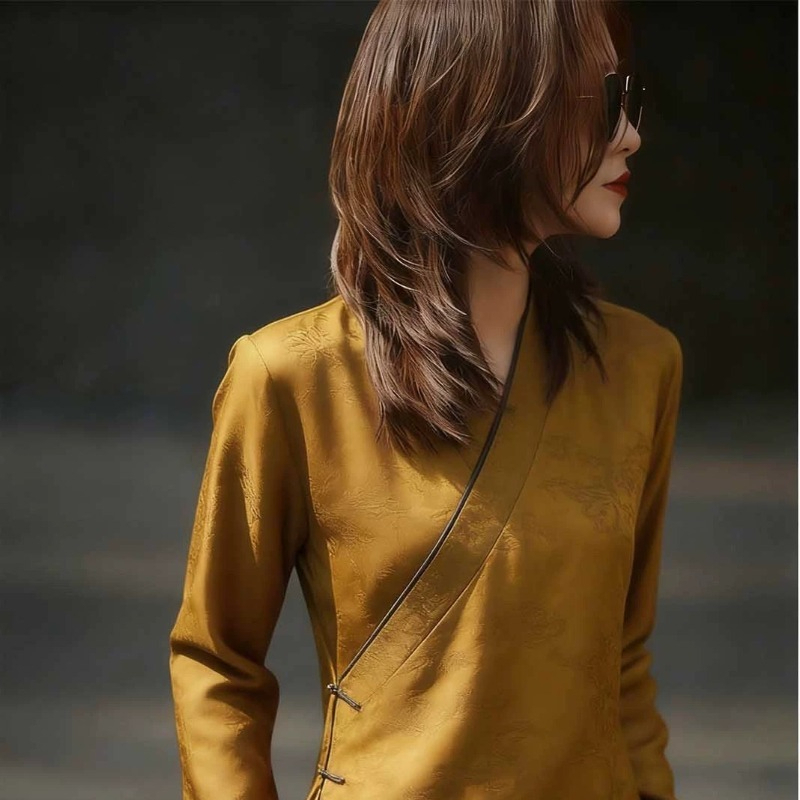 بلوزات نسائية على الطراز الصين - مراجعة Women'S Formal Wear Blouse وسعره