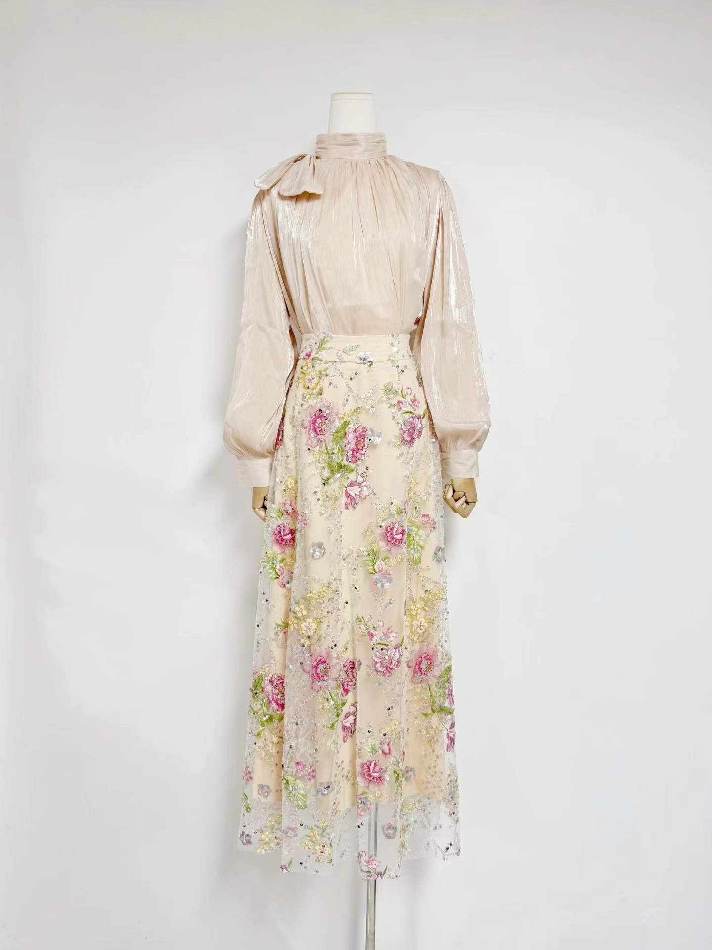 طقم نسائي أنيق من قطعتين من VG - مراجعة Women'S Formal Wear Blouse وسعره