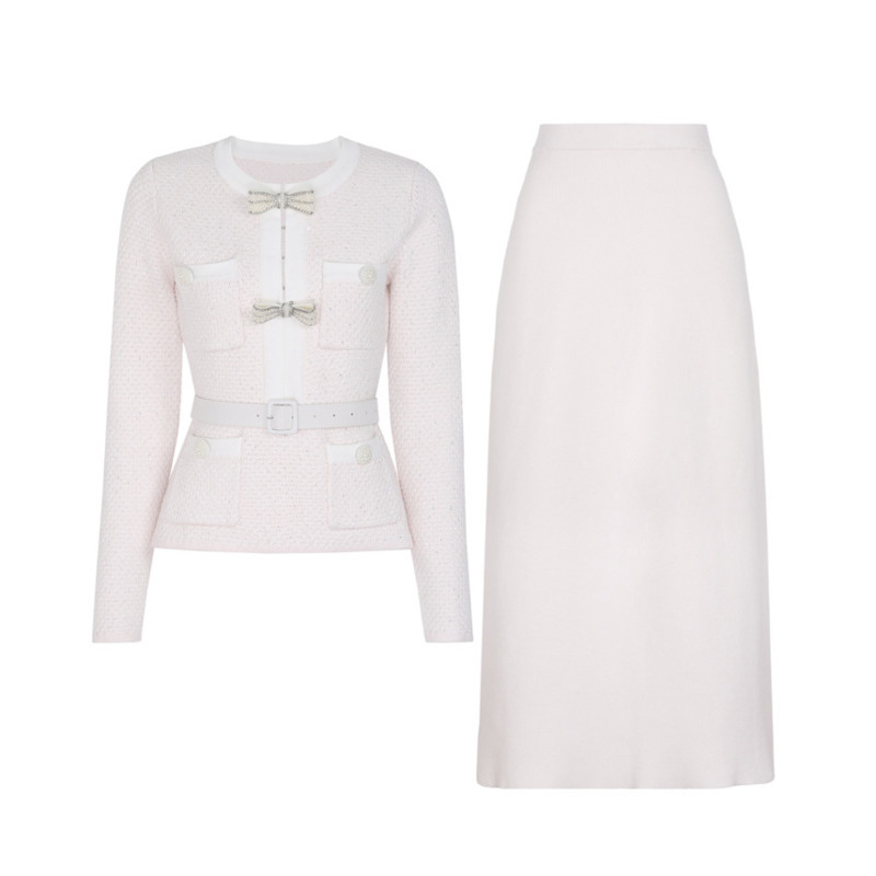 مجموعة LEOSOXS النسائية المنسق - مراجعة Pencil Skirt Midi وسعره