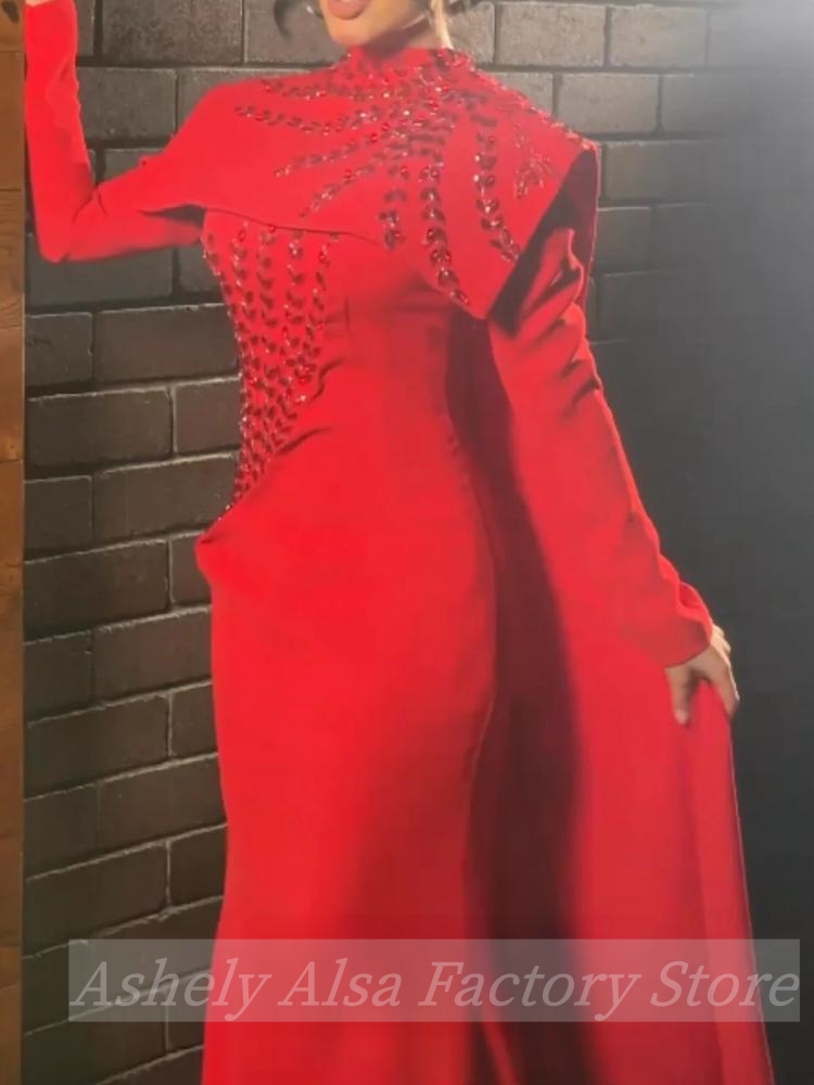 فستان سهرة نسائي مخصص باللون ا - مراجعة Women'S Red Formal Wear وسعره