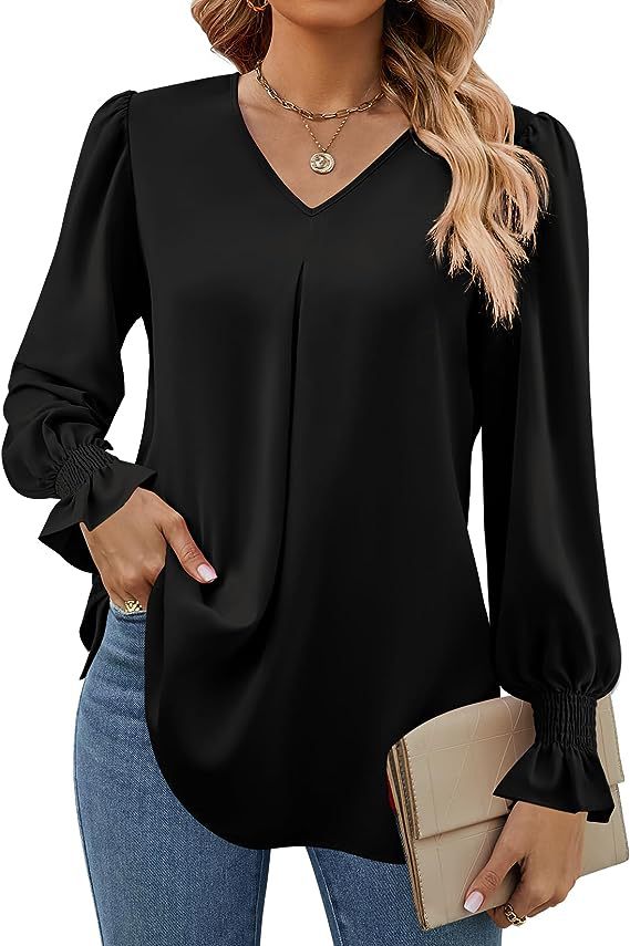 قميص نسائي بأكمام طويلة ربيعي  - مراجعة Women'S Formal Wear Blouse وسعره