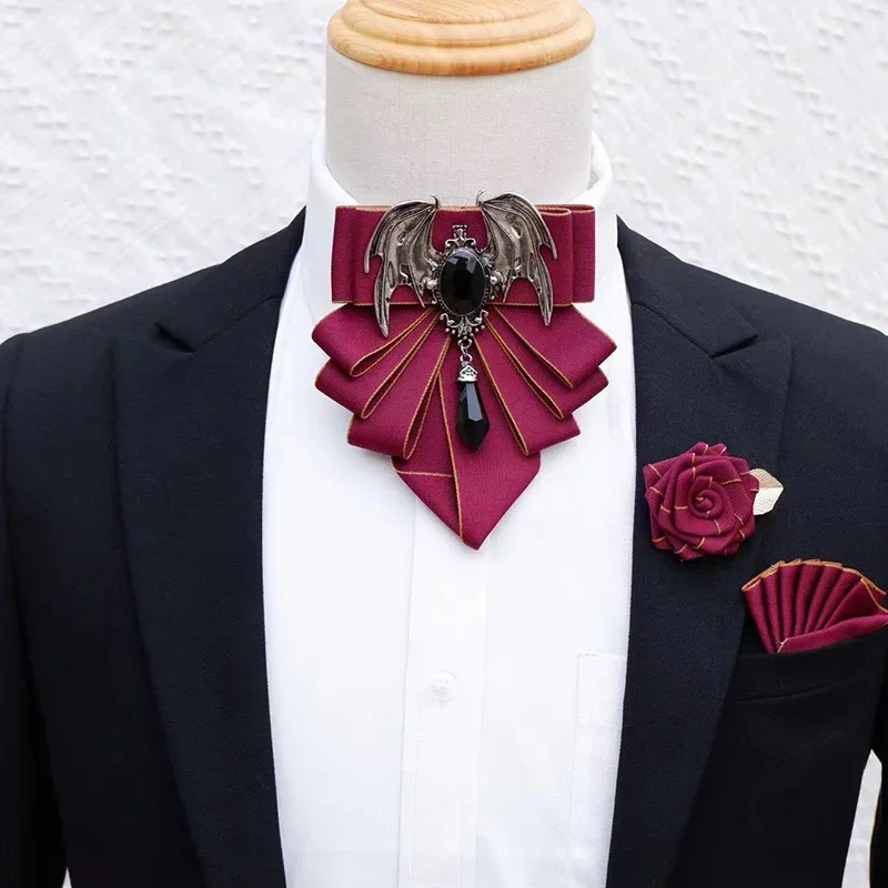 الرجال ربطة القوس Brooch بروش  - مراجعة Women Formal Wear Korean وسعره