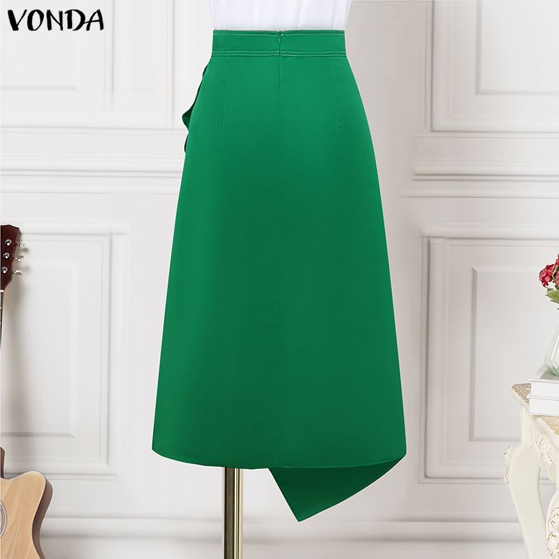 فوندا حجم كبير 5XL أنيقة النسا - مراجعة Pencil Skirt Midi وسعره
