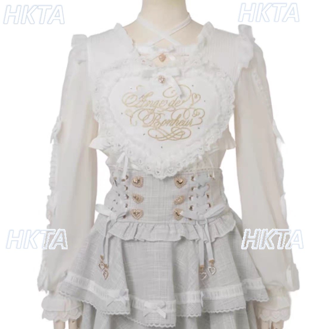 قمصان لوليتا يابانية جديدة حلو - مراجعة Women'S Formal Wear Blouse وسعره